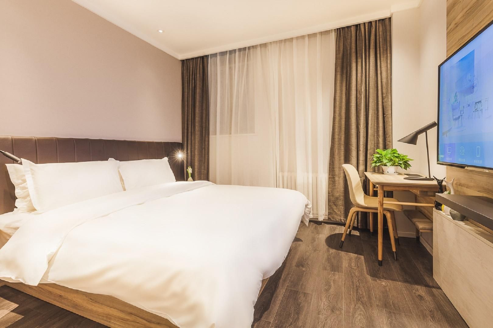 Hanting Hotel Jinan Jinshi Road Huaiyin Government Affairs Center Huazhu - Superior Bed Room A