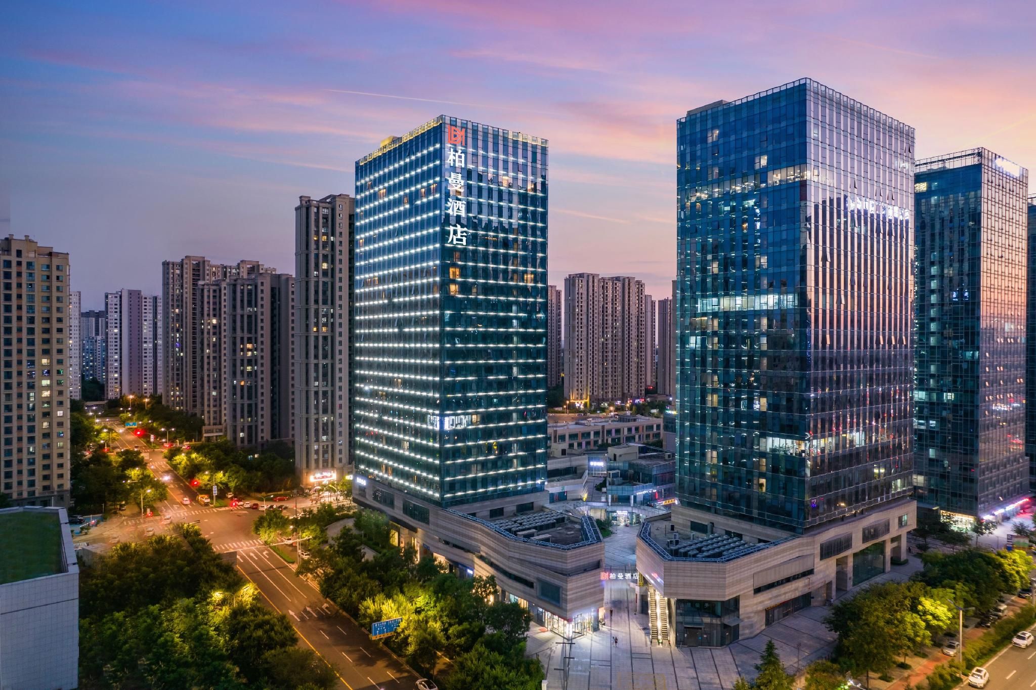 Borrman Hotel Jinan West Station Greenland Central Plaza Exhibition Center Dossen - Standard Bed Room