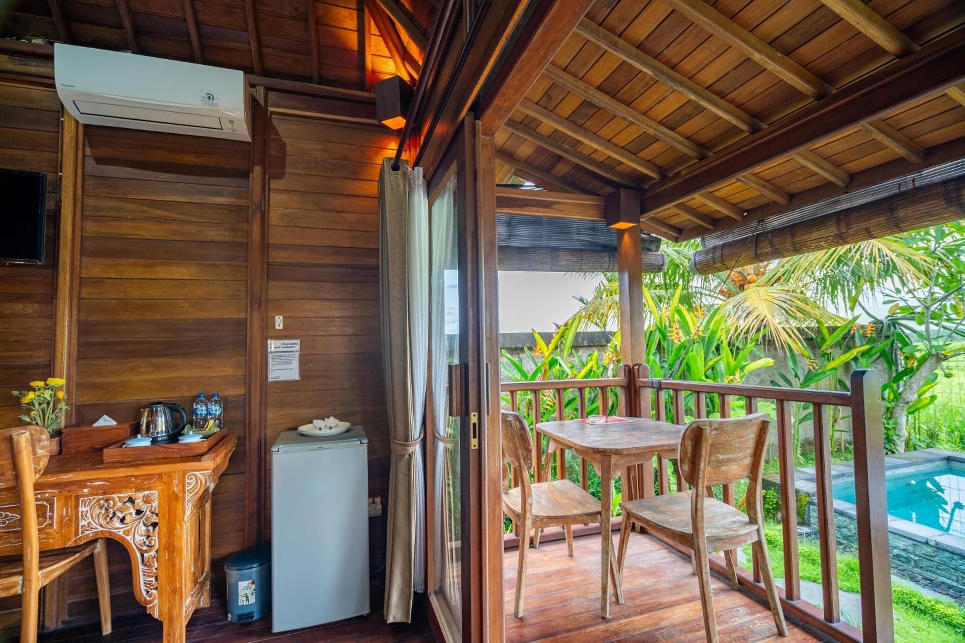 One Bedroom Private Pool Villa with Rice Field View Mengkru