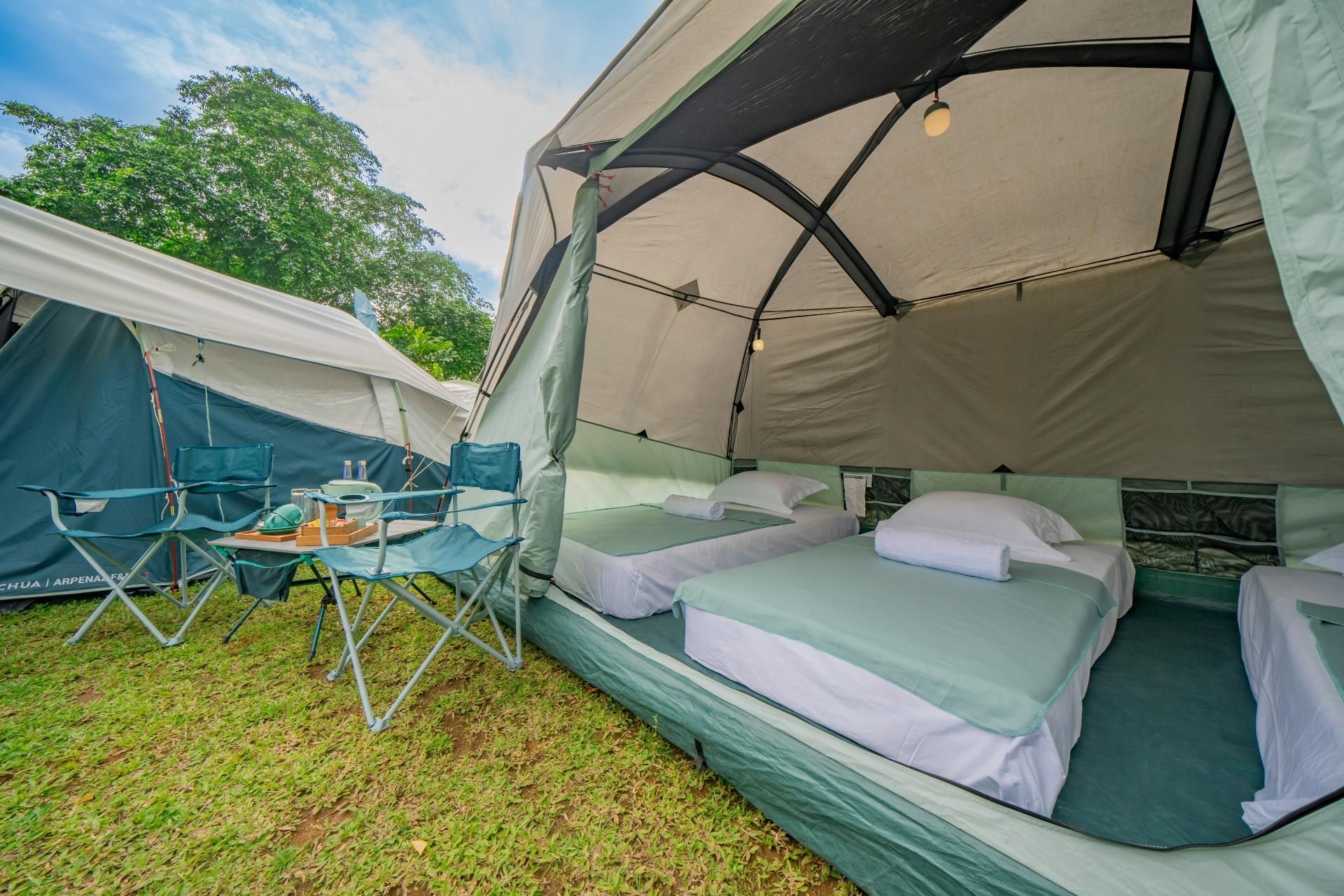 Tent with Garden View