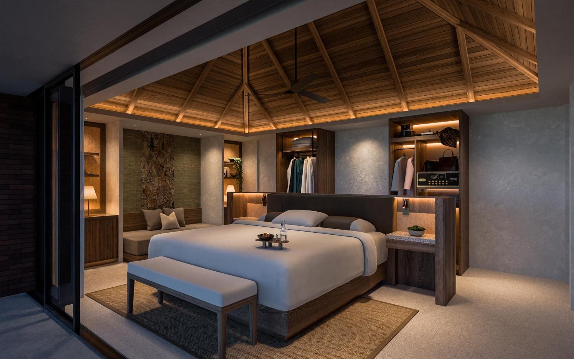 Sanctuary King Suite with Balcony and Forest View