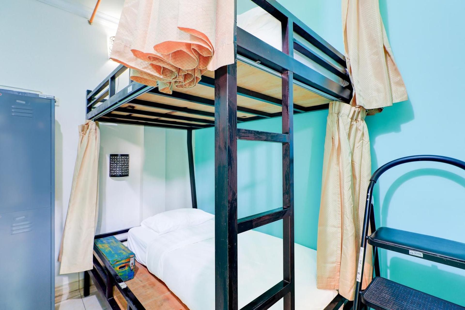 Single Bed in Male Dormitory Room