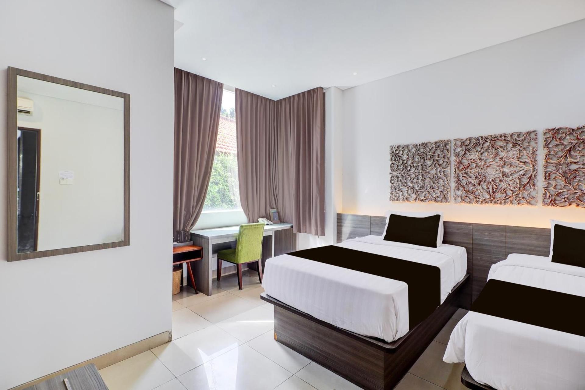 Palette Sanur Near Icon Mall Formerly Signature Bali Economy Twin Room 2