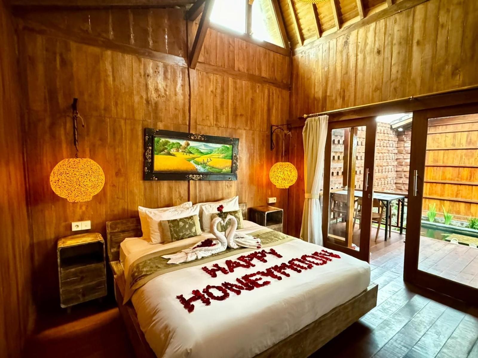 Honeymooners at One Bedroom Joglo Villa