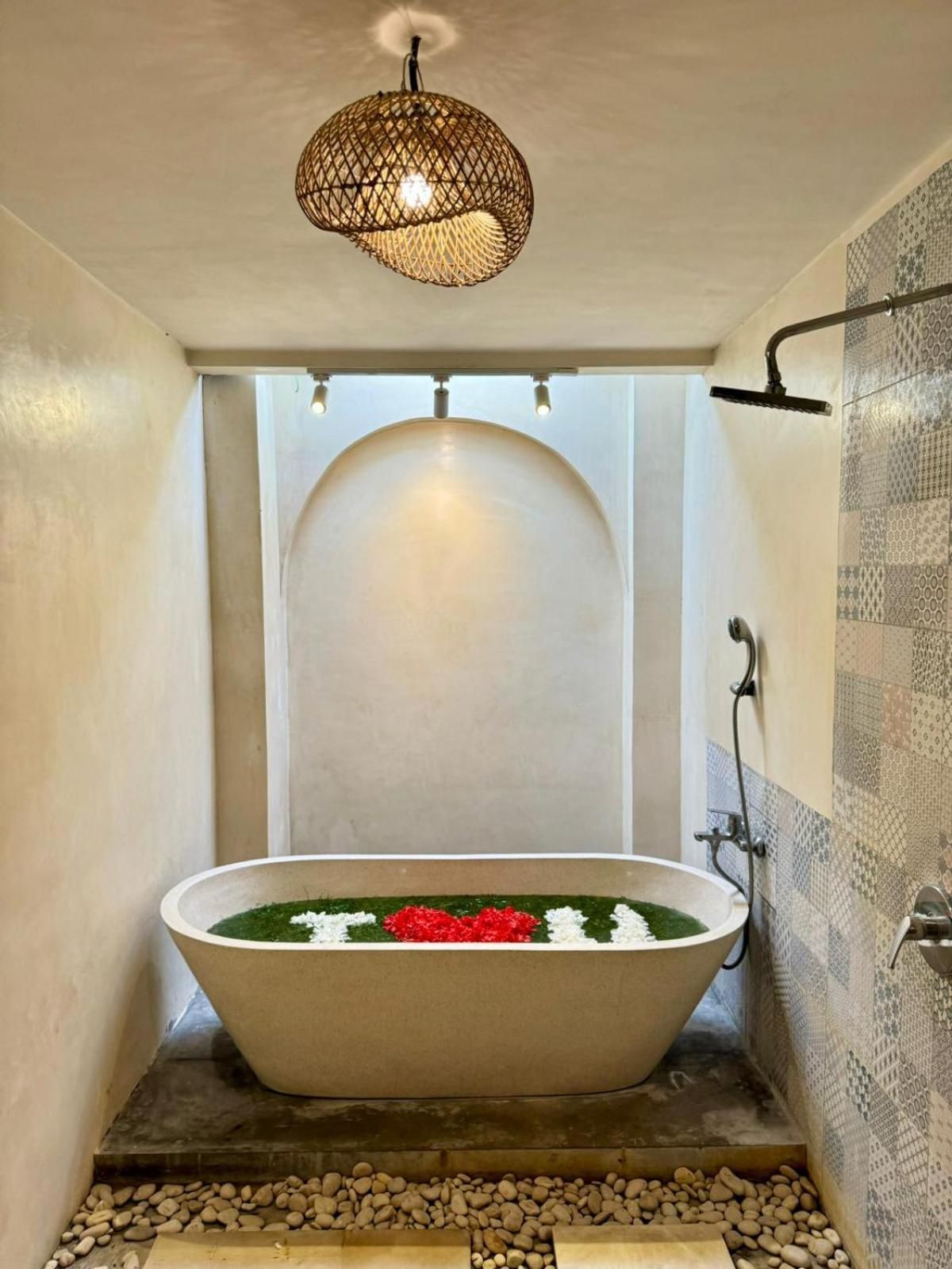 Honeymooners at One Bedroom Joglo Villa