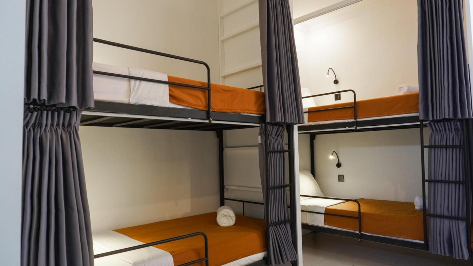 Single Bed in Dormitory Room
