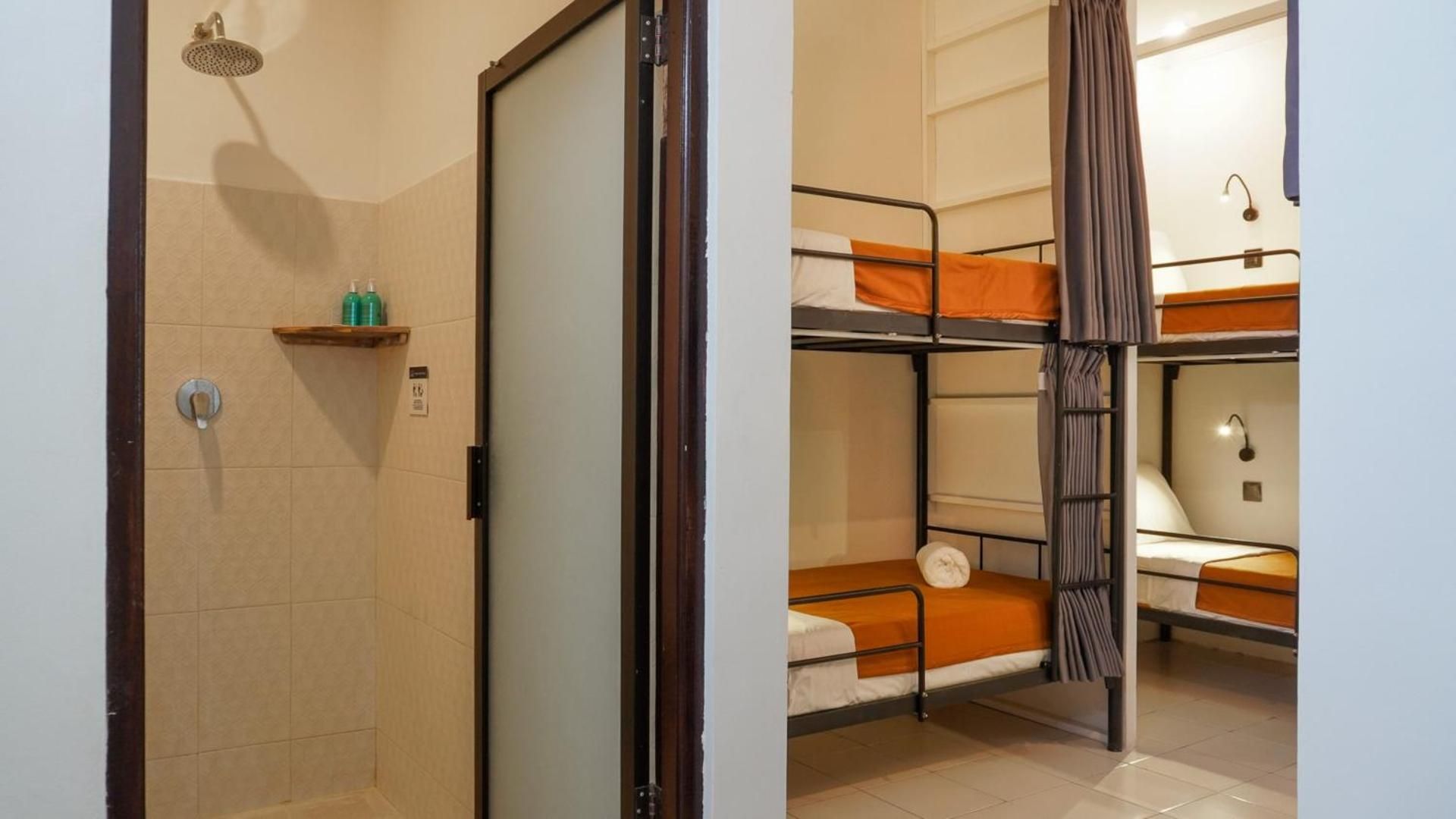 Single Bed in Dormitory Room