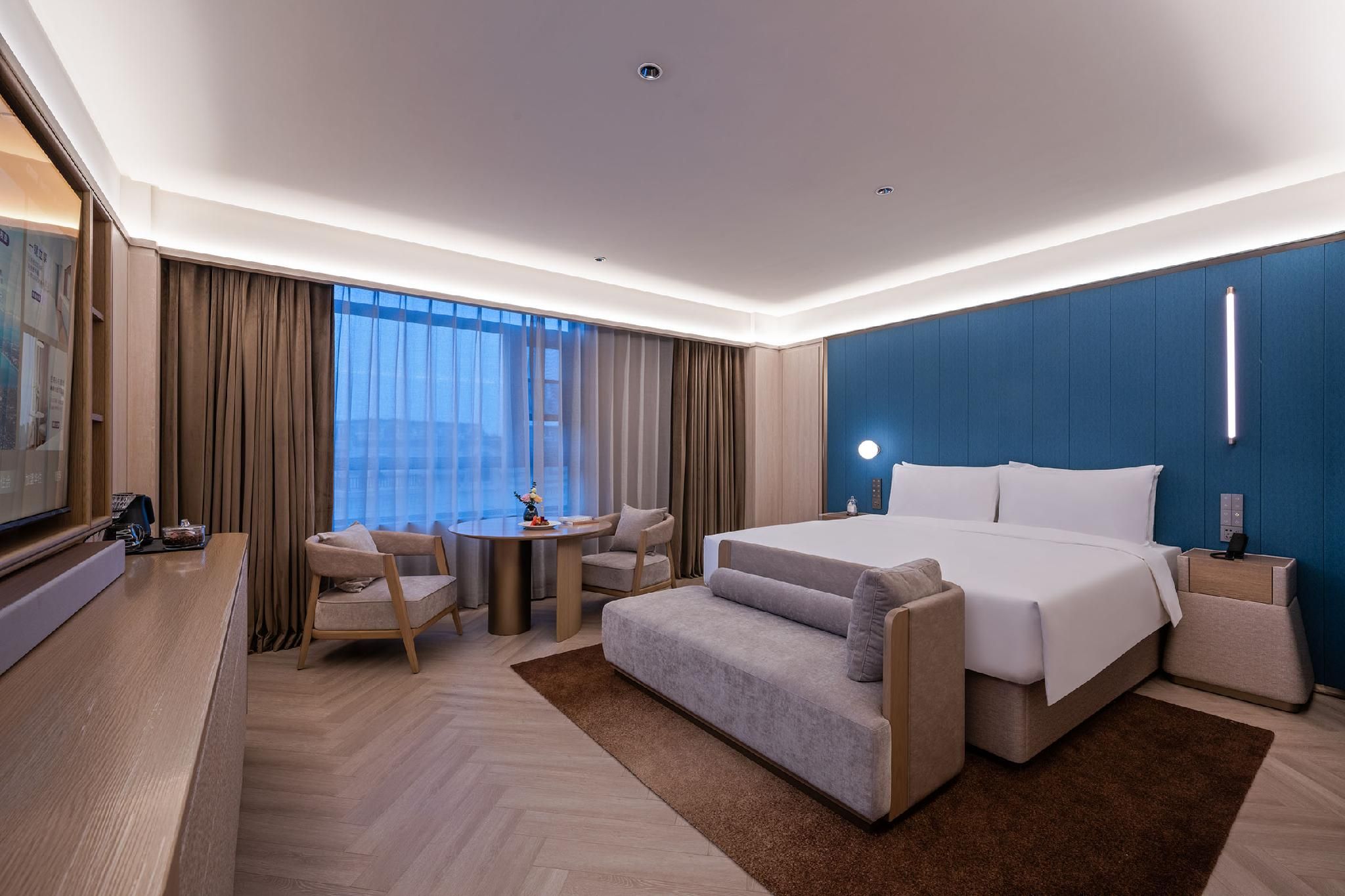 Crystal Orange Hotel Anyang Linzhou Hongqiqu Avenue Huazhu - Deluxe Bed Room With View