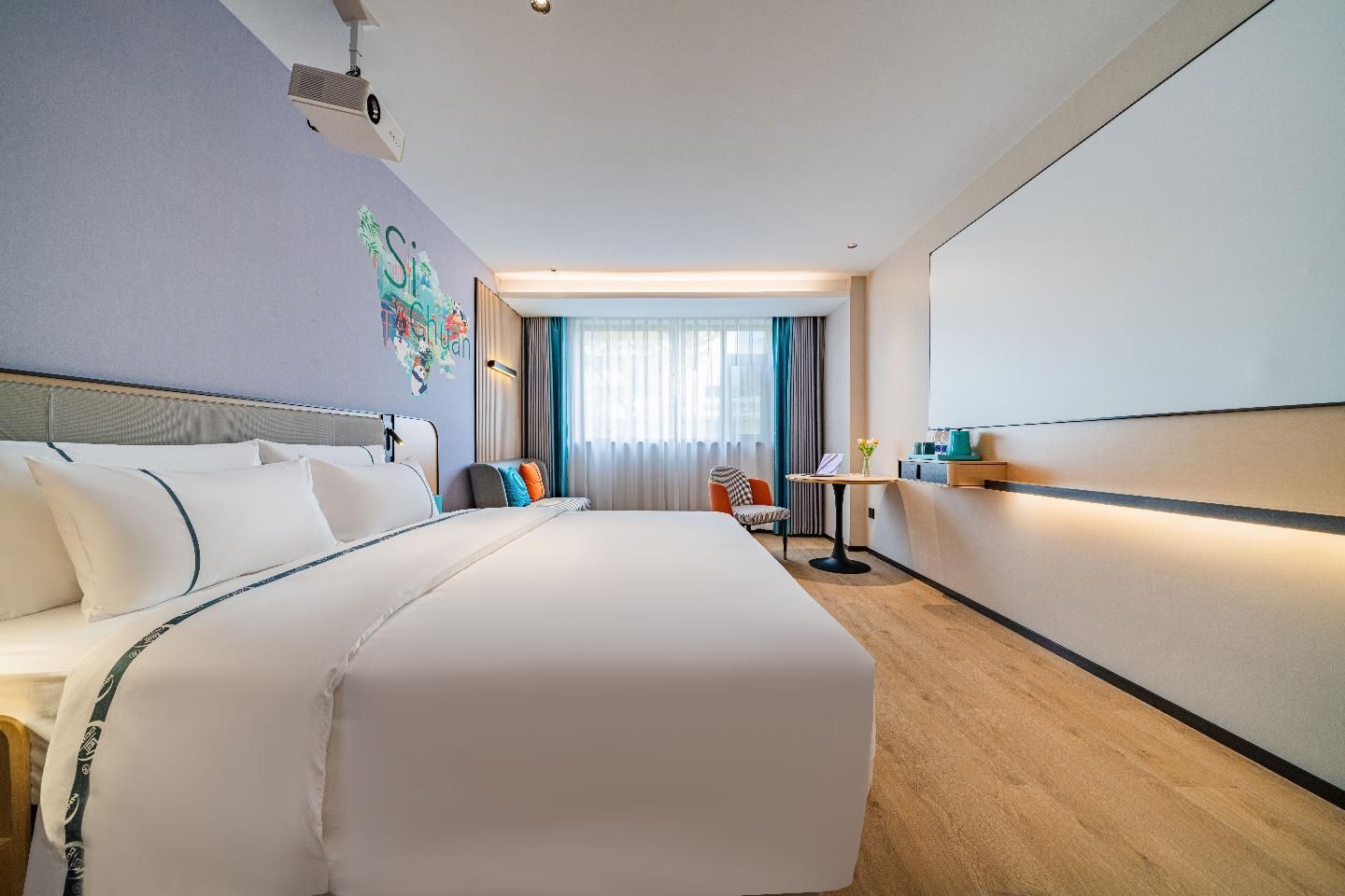 City Comfort Inn Sichuan Meizhou Hongya Dossen - Yingyuan Bed Room 2