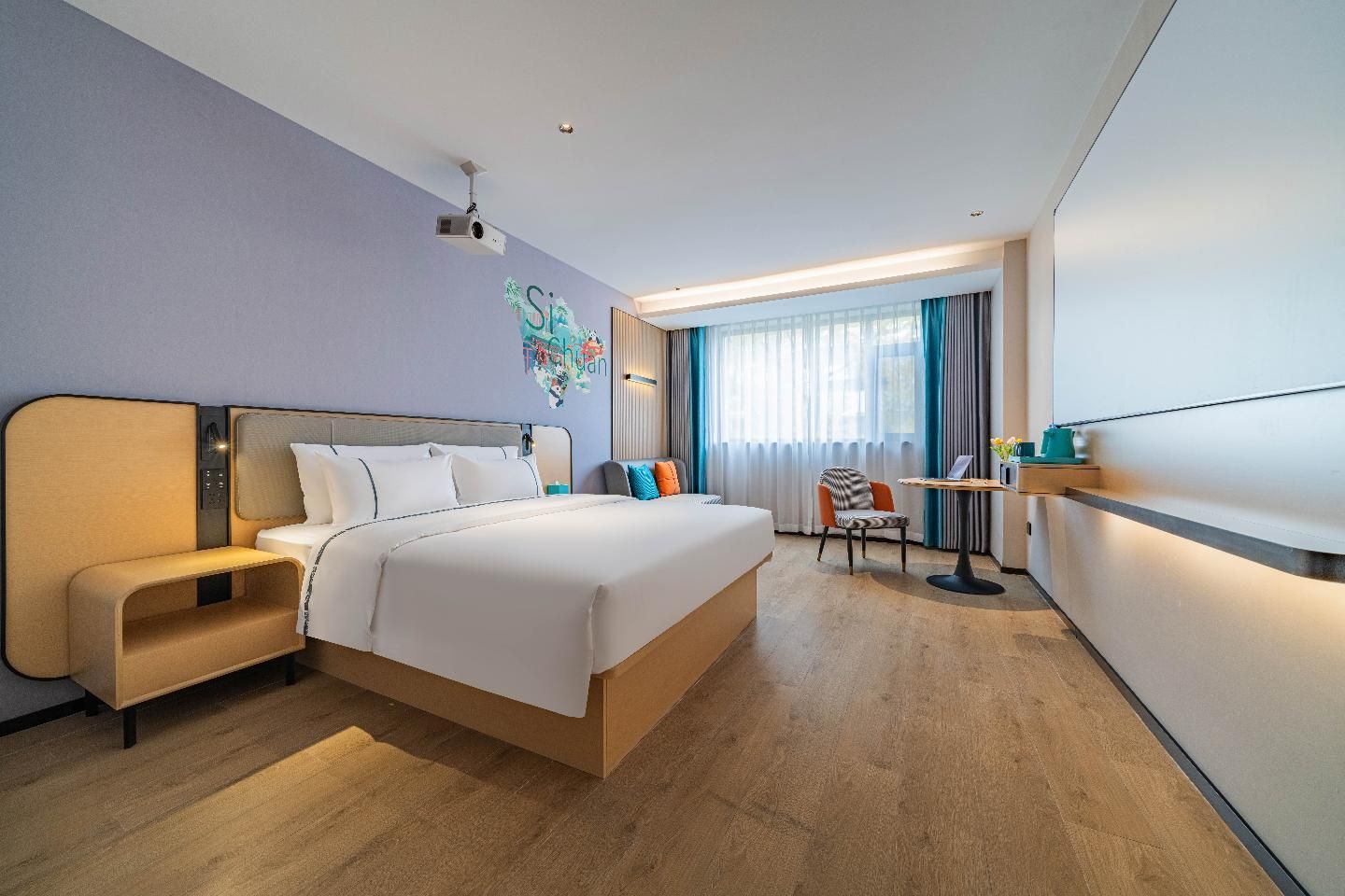 City Comfort Inn Sichuan Meizhou Hongya Dossen - Yingyuan Bed Room