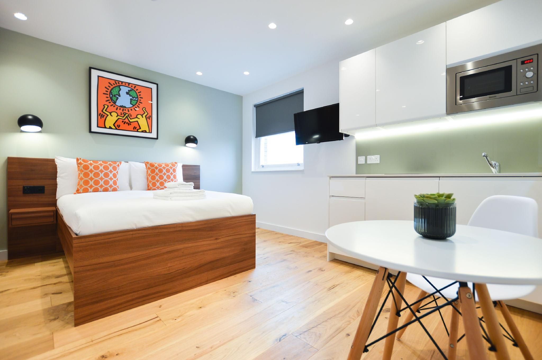 Shepherds Bush Green Serviced Apartments by Concept Apartments Deluxe Studio Apartment