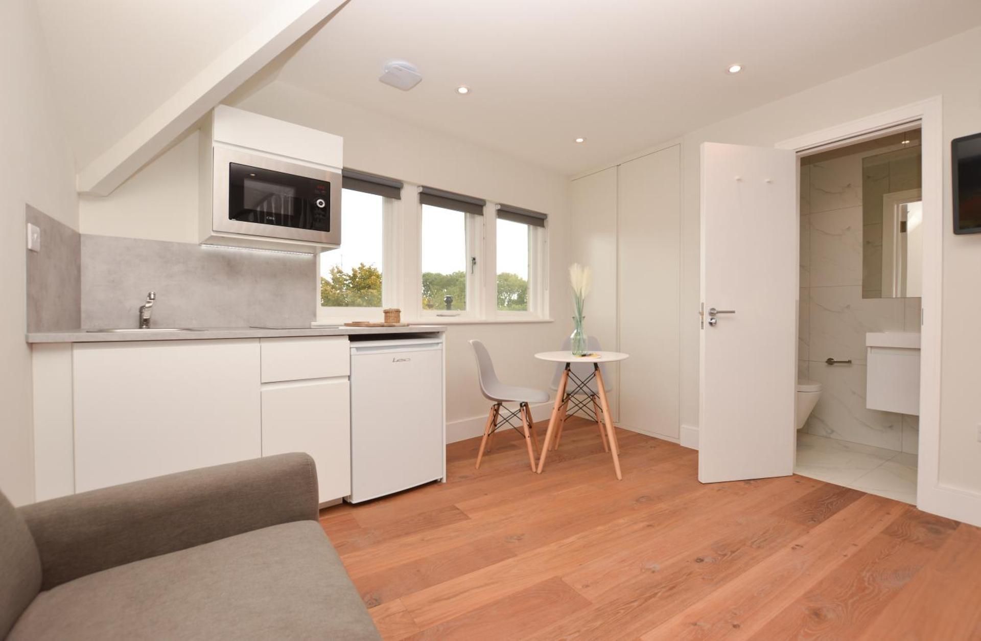 Split Level Deluxe Studio Apartment
