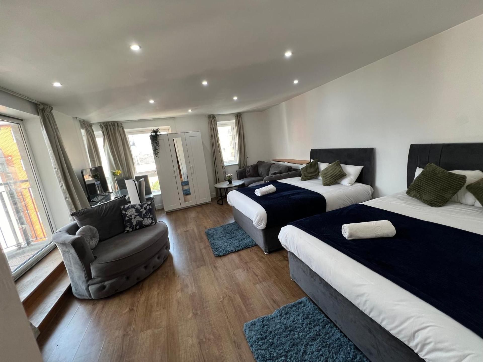 Family Room with Balcony