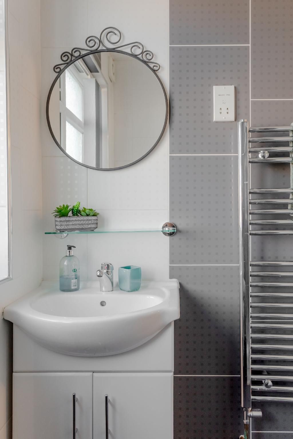 Family with Shared Bathroom