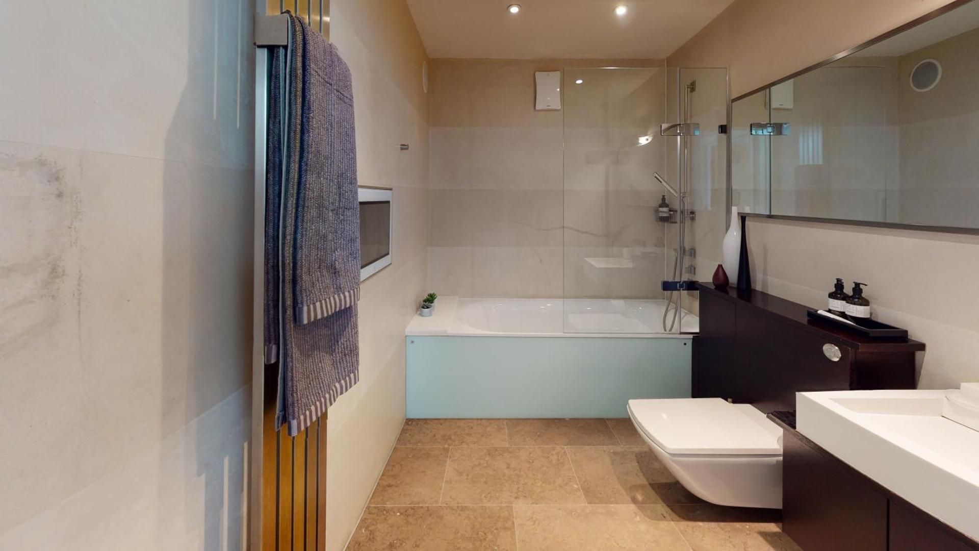 One-Bedroom Apartment with Terrace