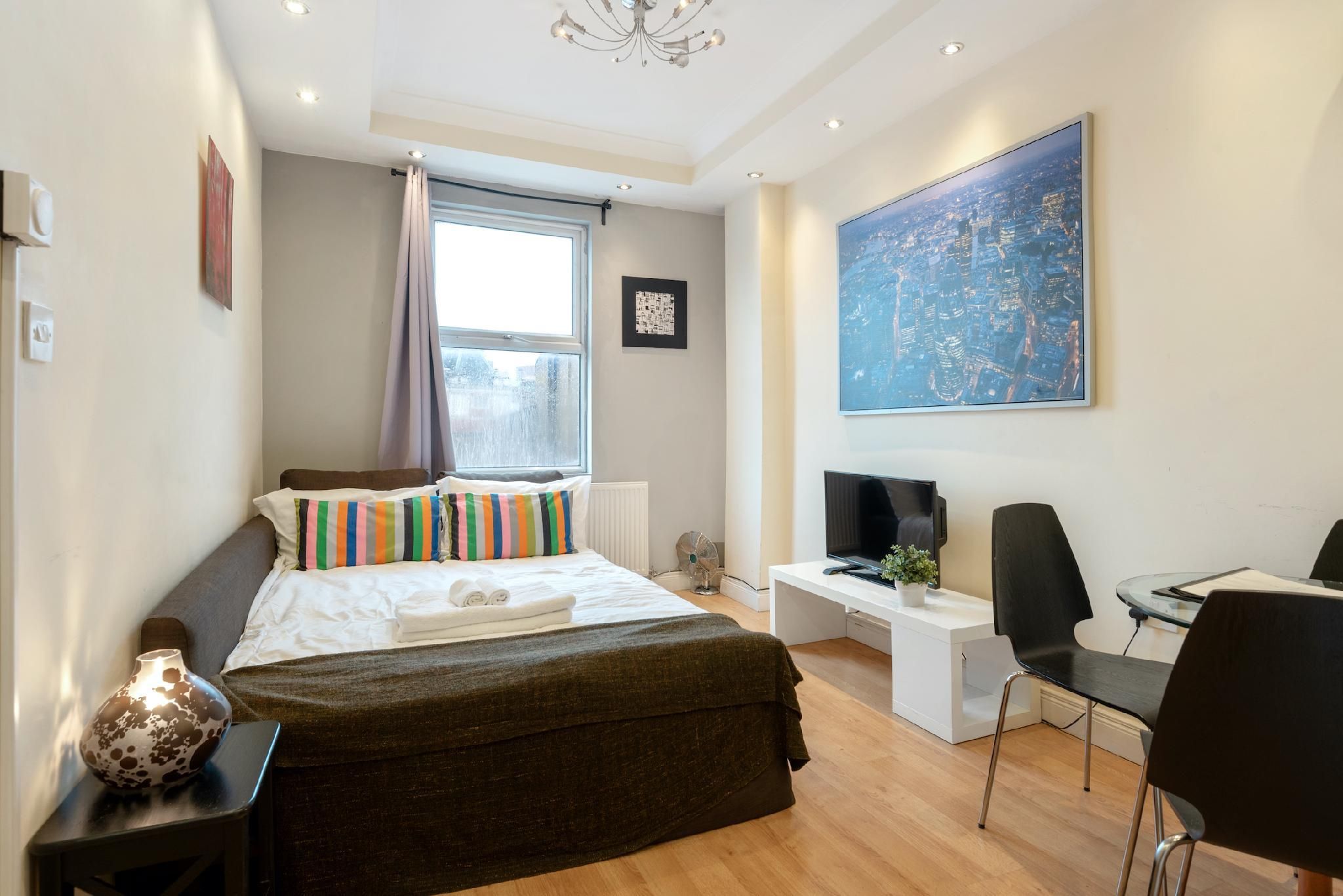 One-Bedroom Apartment with City View - Second Floor