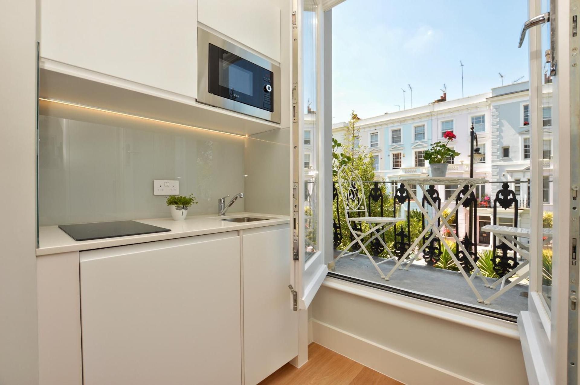 Studio with Balcony