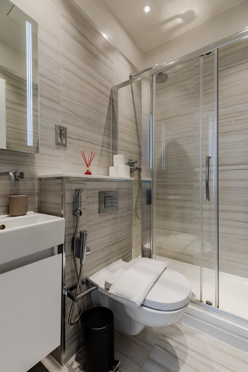 Two Bedrooms Apart. One bath