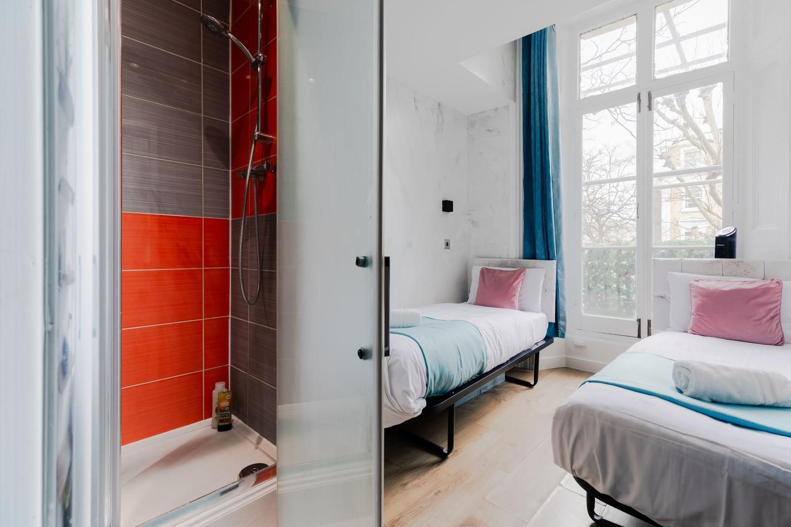 Twin room-Budget-Private Bathroom-Balcony-Room 19