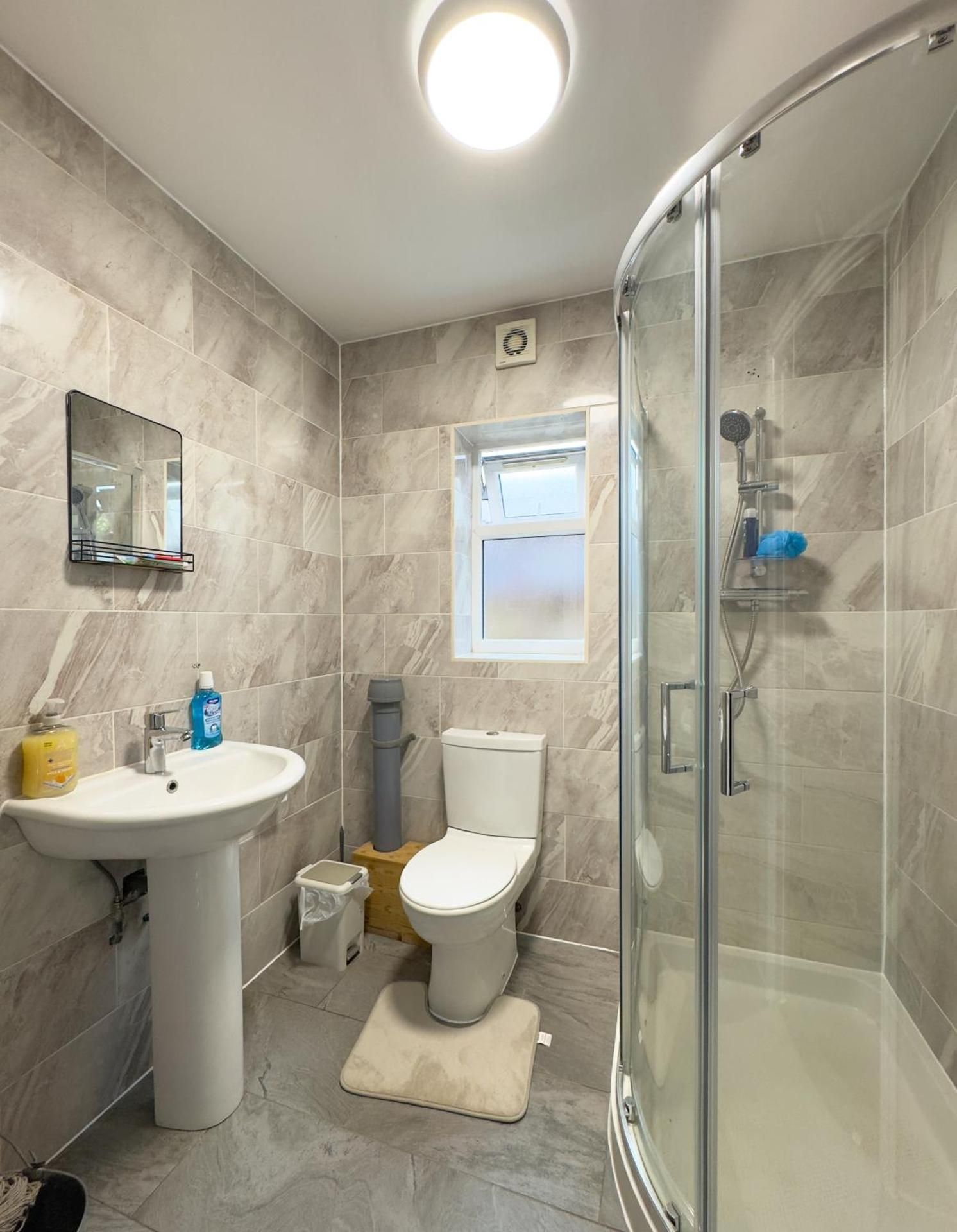 Family Room with Shared Bathroom