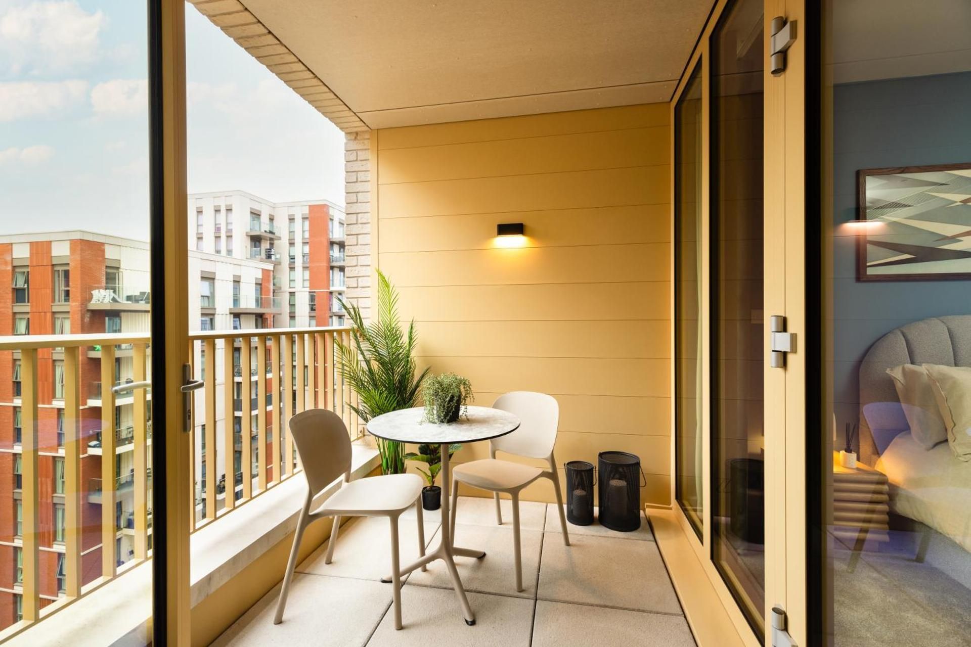 Two-Bedroom Apartment with Balcony