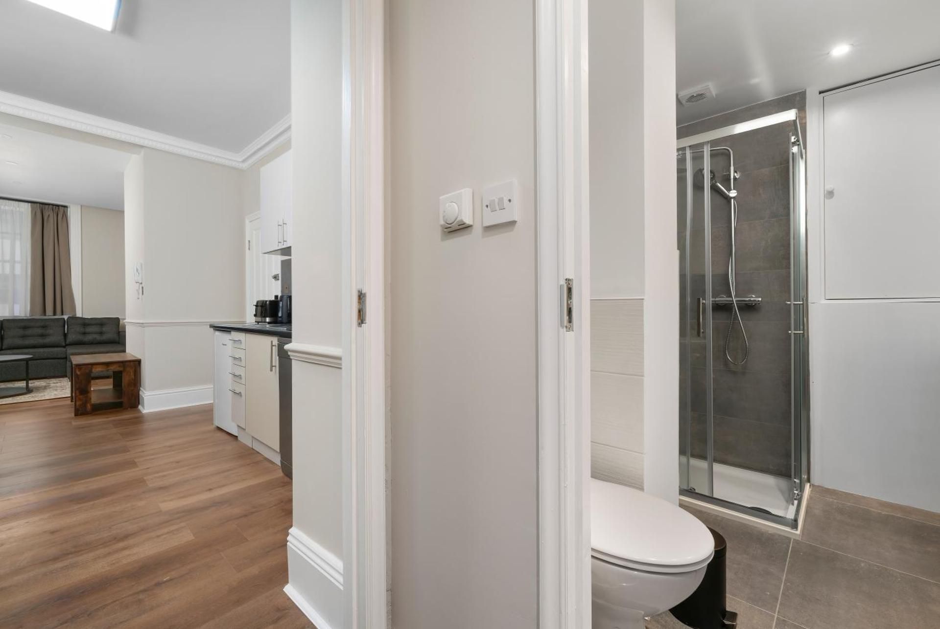 Two-Bedroom Apartment with Balcony and Terrace