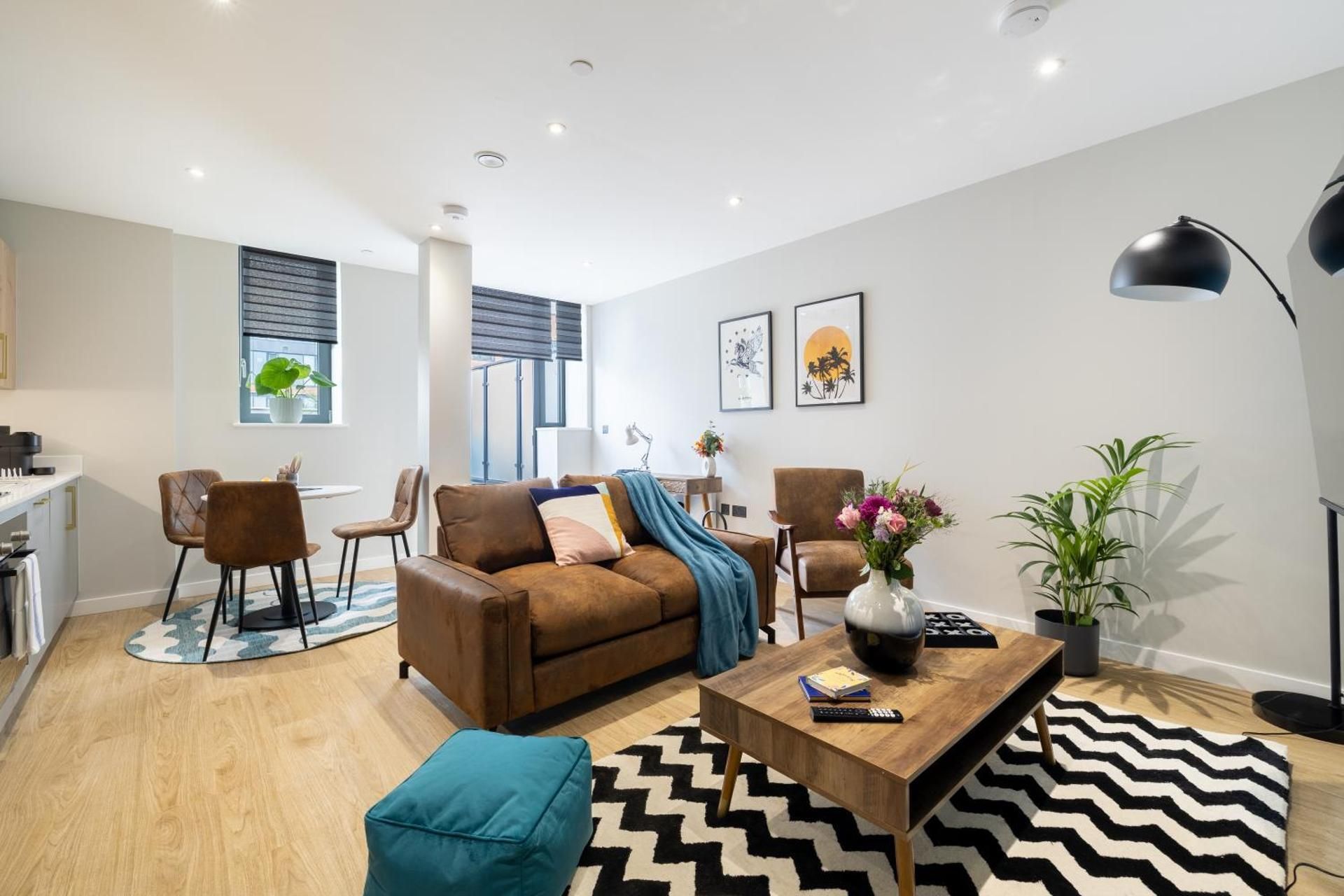 Classic Penthouse One-Bedroom Apartment