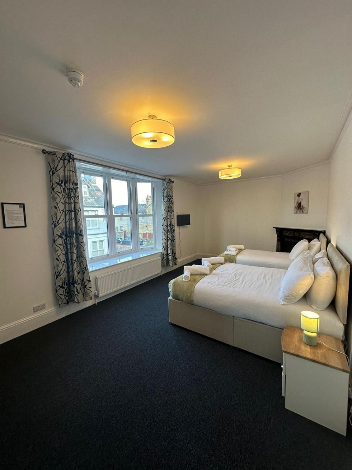 Family Room with Shared Bathroom