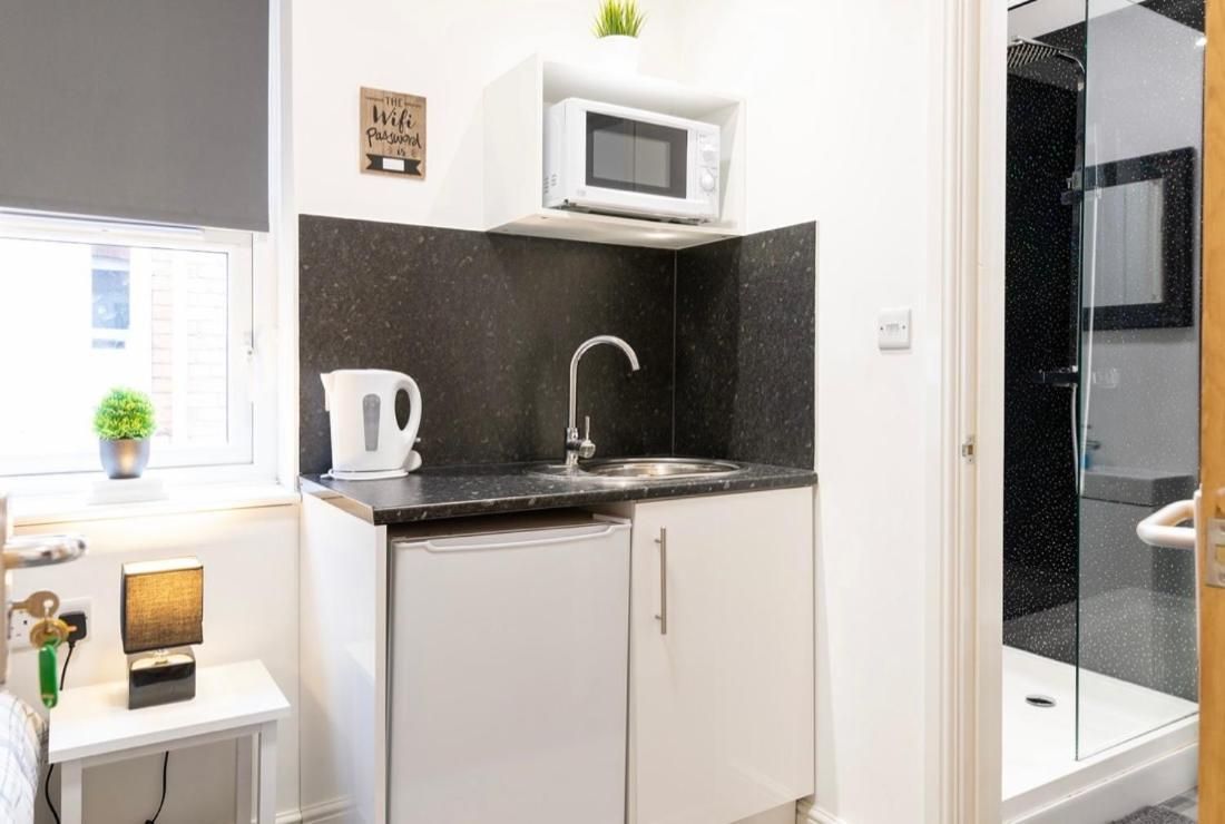 Single Room With Private Bathroom