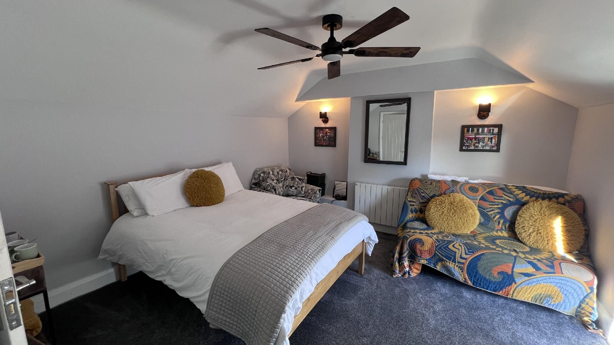 Family Quadruple Room Ensuite Partial Sea View