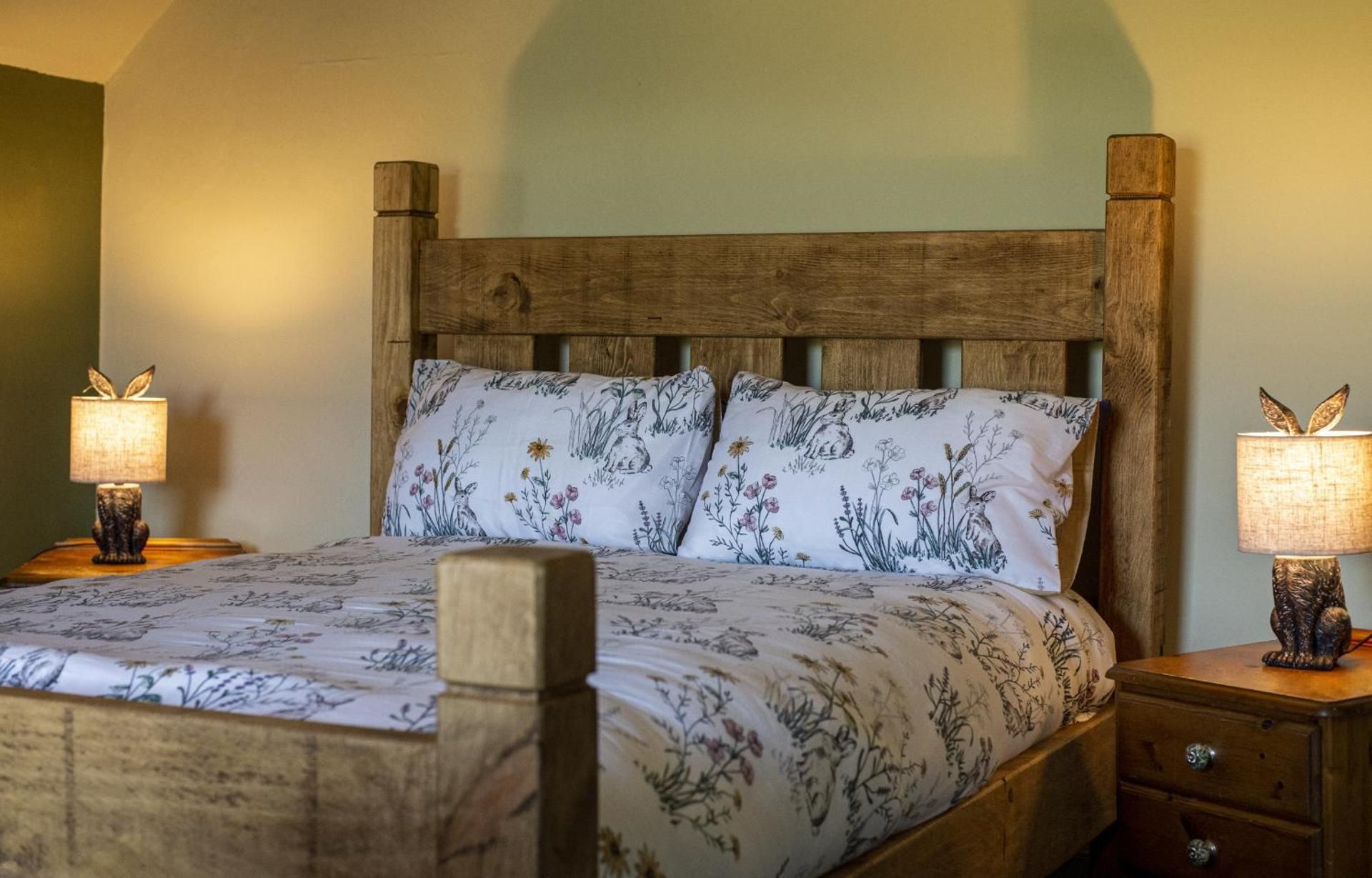 The Okeover Arms Quadruple Room