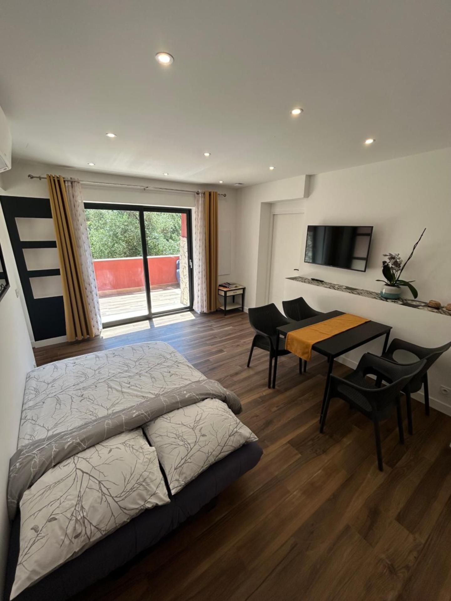 One-Bedroom Apartment with Terrace