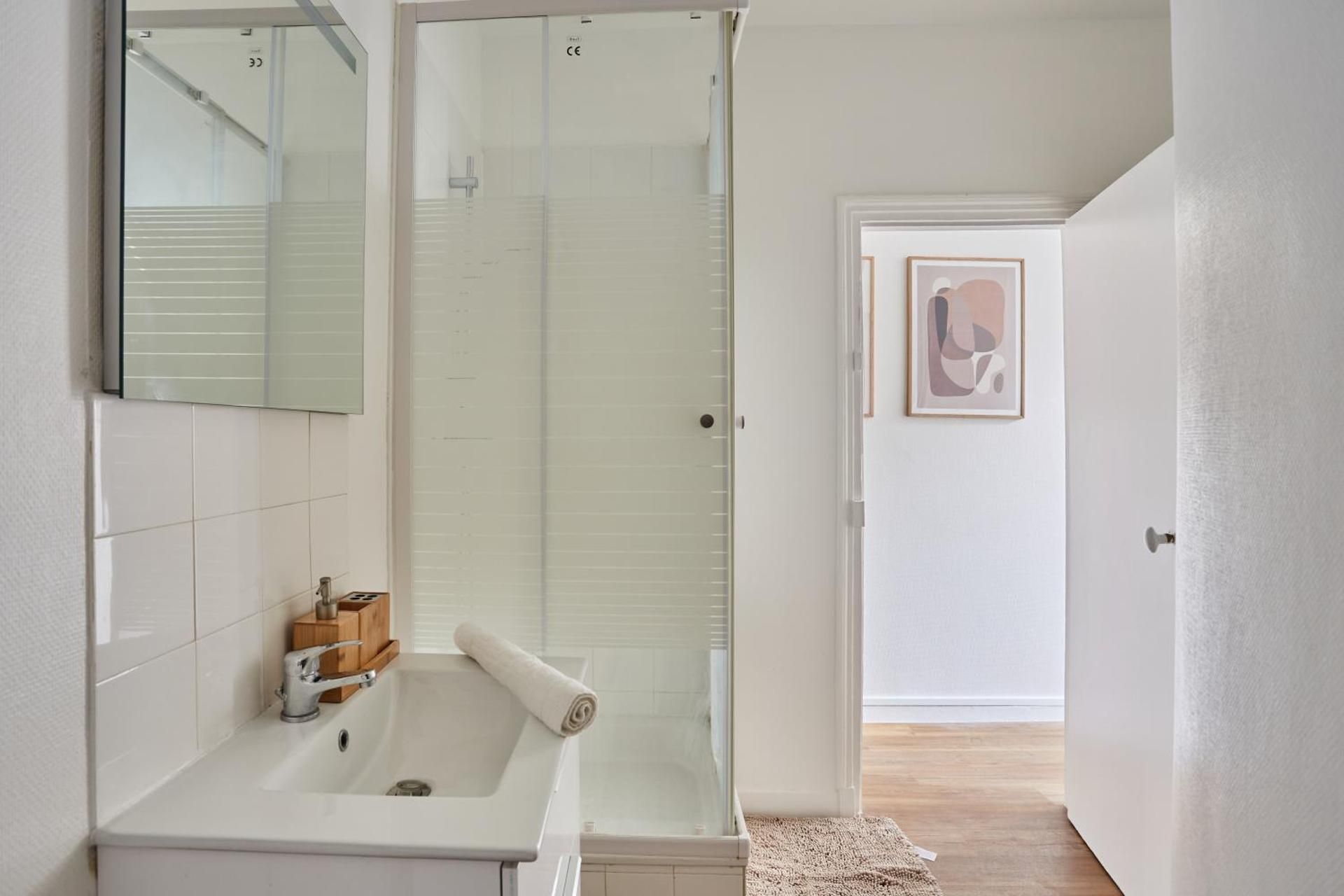 Family Room with Shower