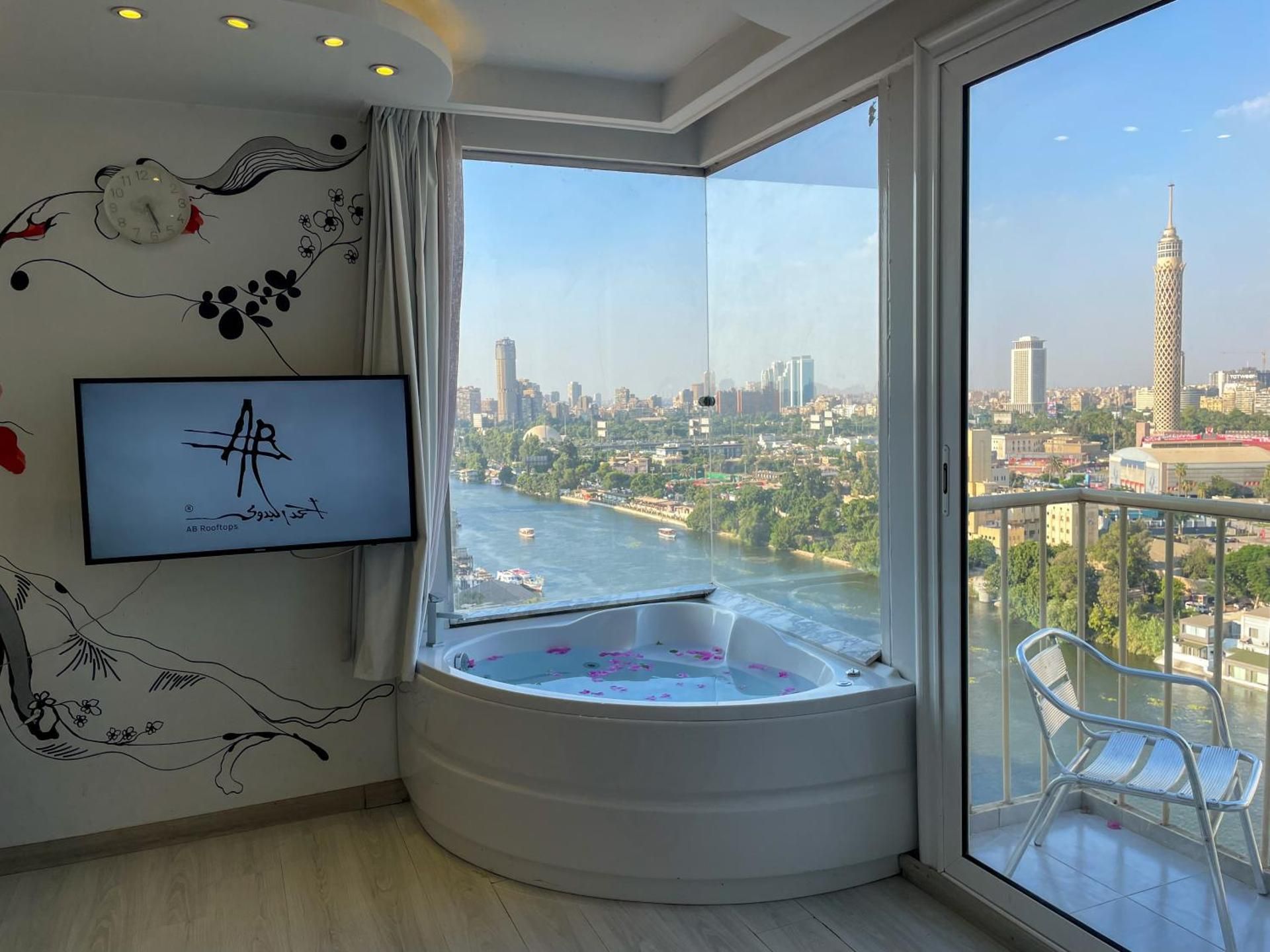 Studio with Balcony