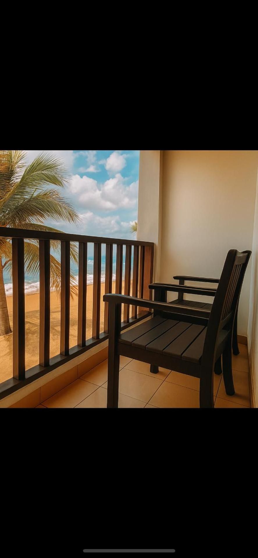 Hotel Restaurant Lounge Madiana Plage Deluxe Double Room with Balcony and Sea View 2