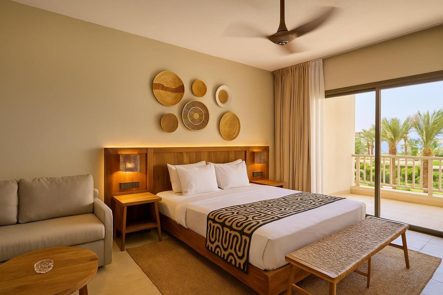 Superior, King Bed or Twin Beds, Garden View