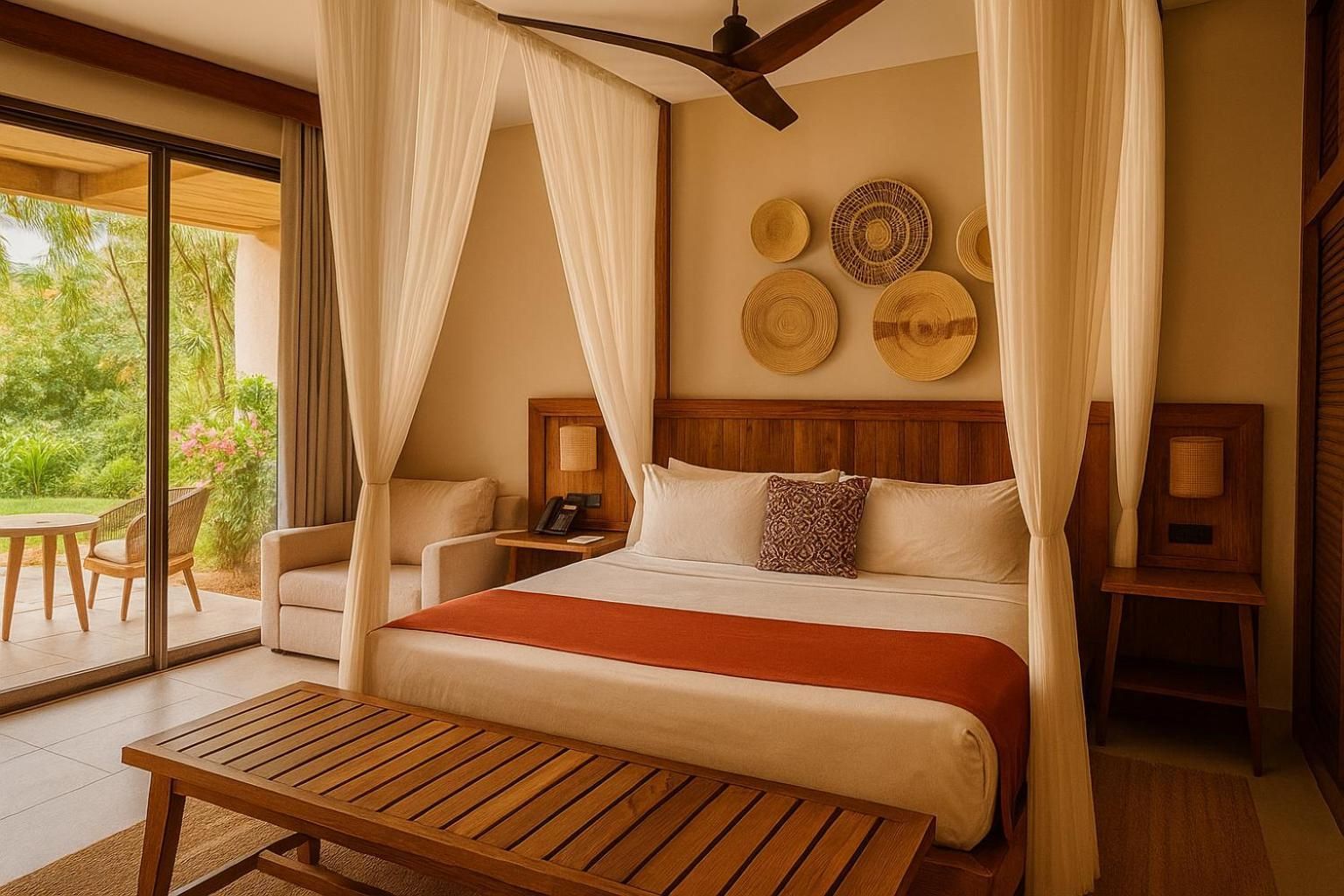 Superior, King Bed or Twin Beds, Garden View