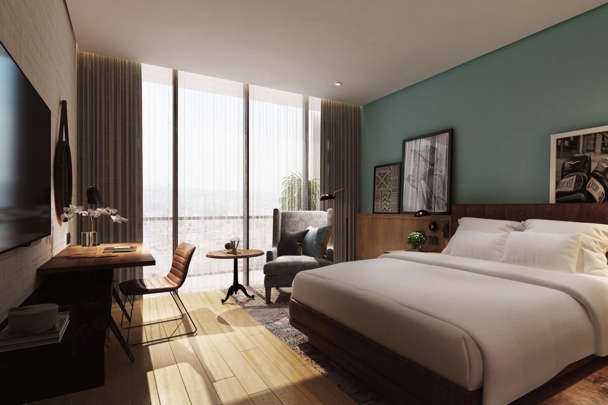 Four Points by Sheraton Dakar Diamniadio Deluxe, Guest room, 1 King, Stadium view