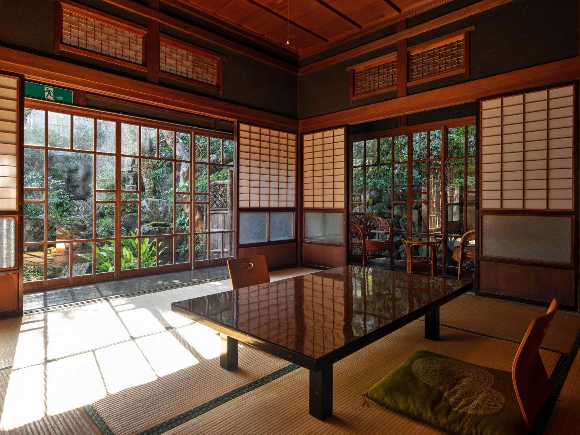 Japanese-Style Room with Garden View