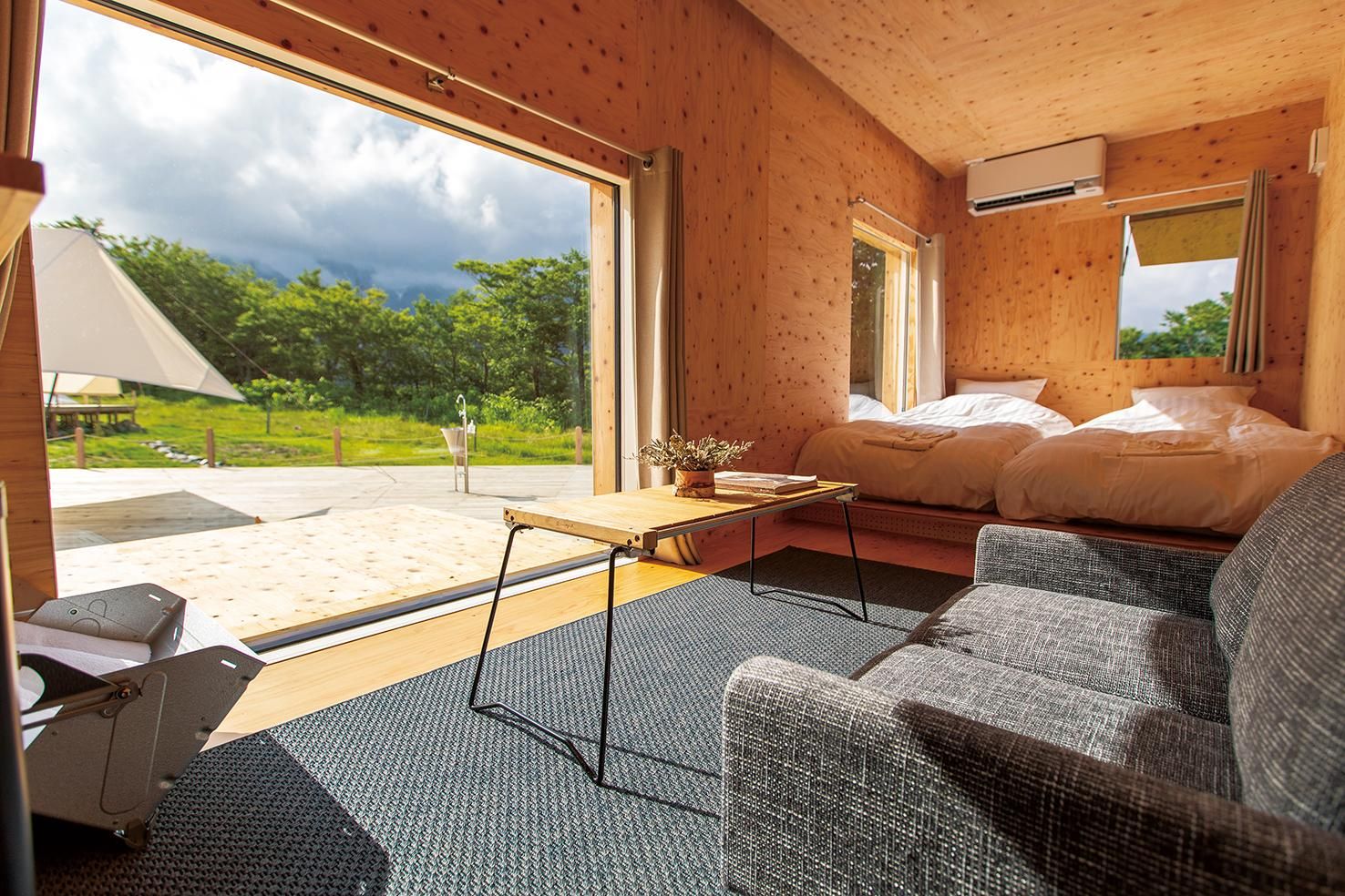 Cabin M, Twin, Window, Private Bathroom