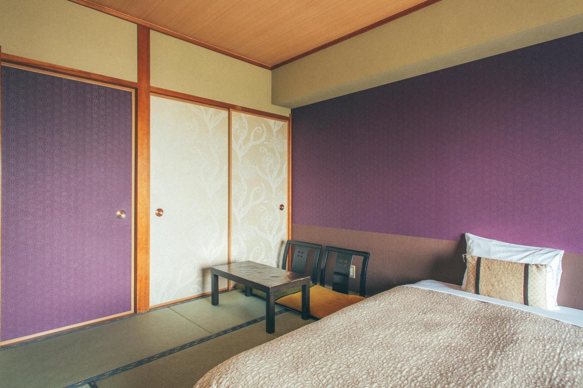 Twin Room with Tatami Floor with City View - Non-Smoking