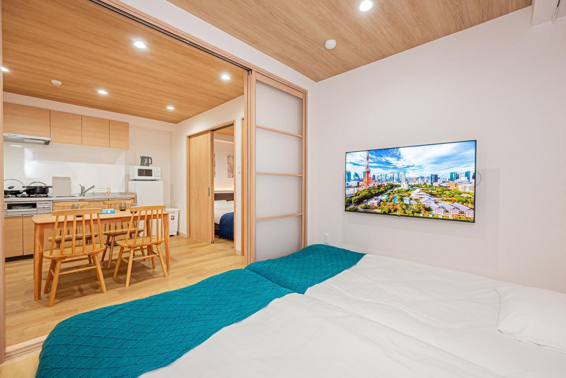 Three-Bedroom Premium Apartment with Balcony
