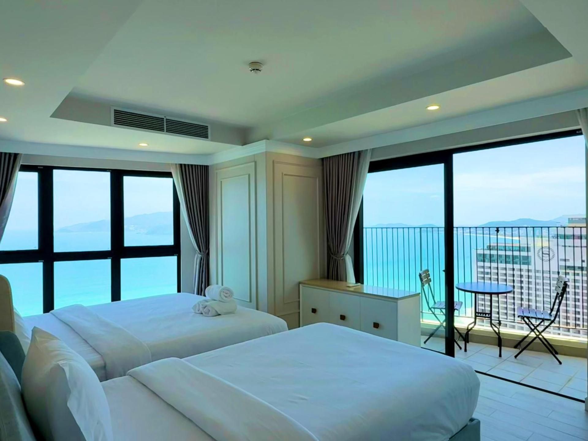 Three-Bedroom Apartment with Sea View