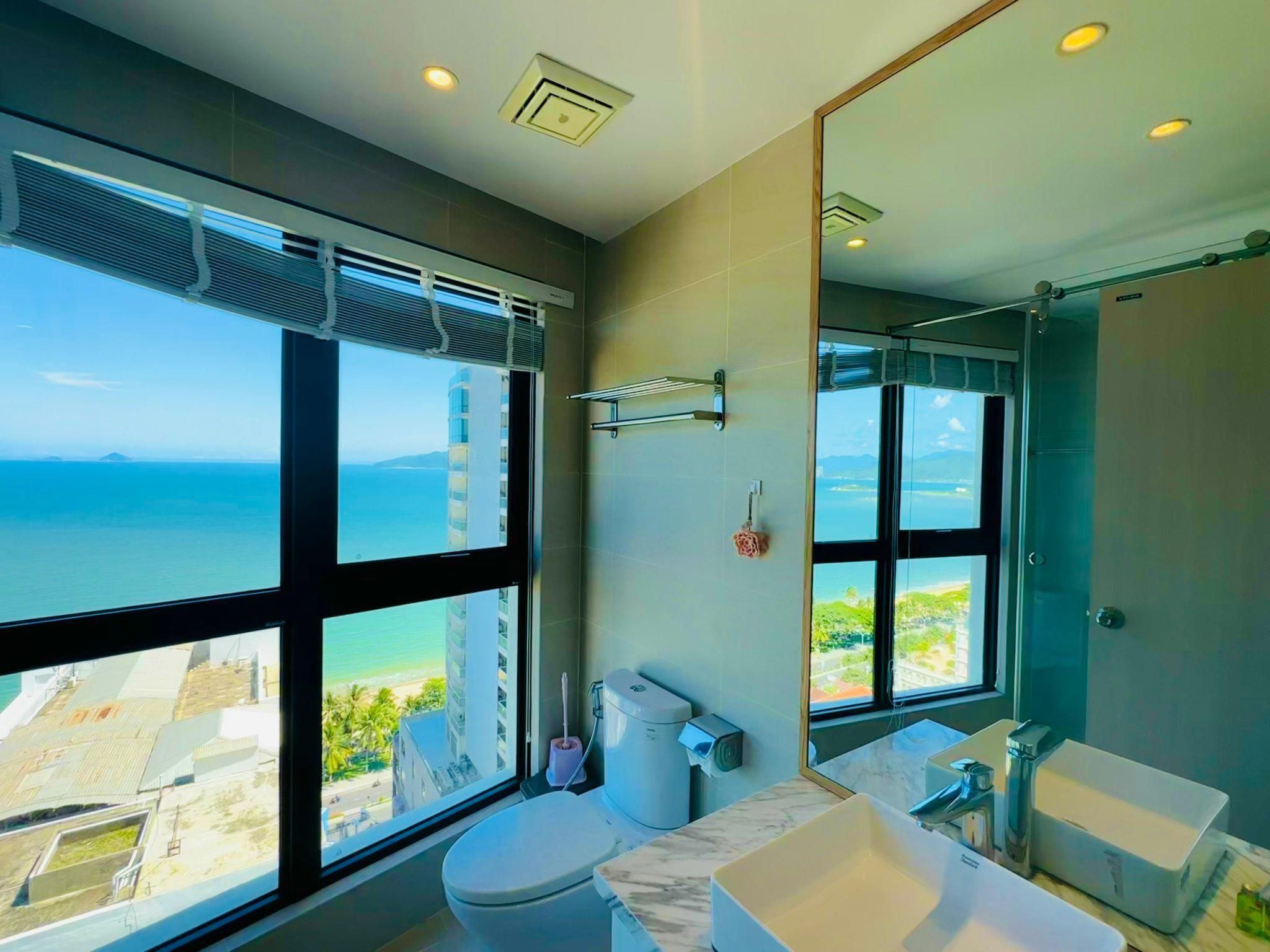 Two-bedroom ocean view apartment