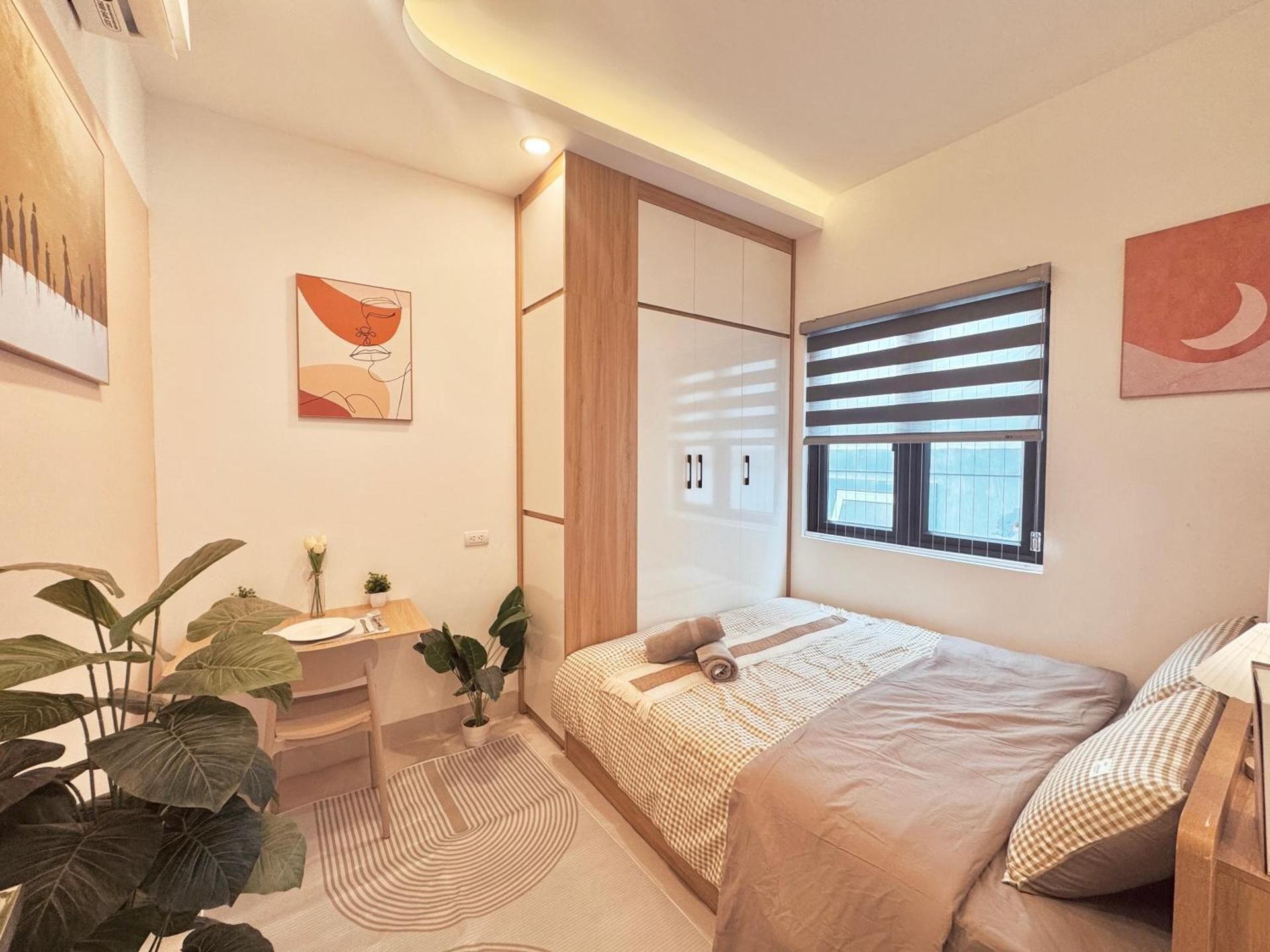 One-Bedroom Apartment with Balcony and City View