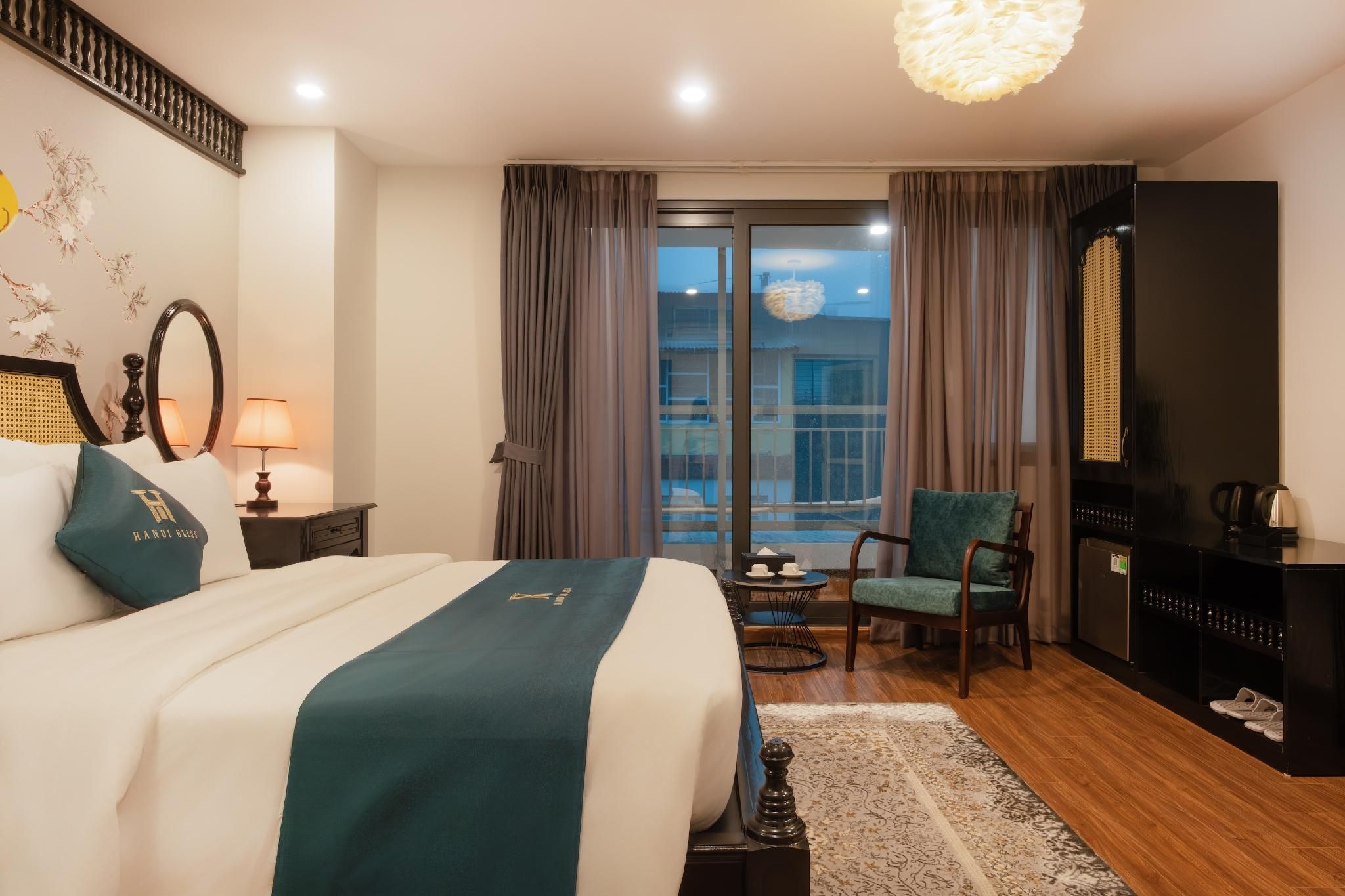 Hanoi Bliss Boutique Lo Ren City View - 1 King Bed