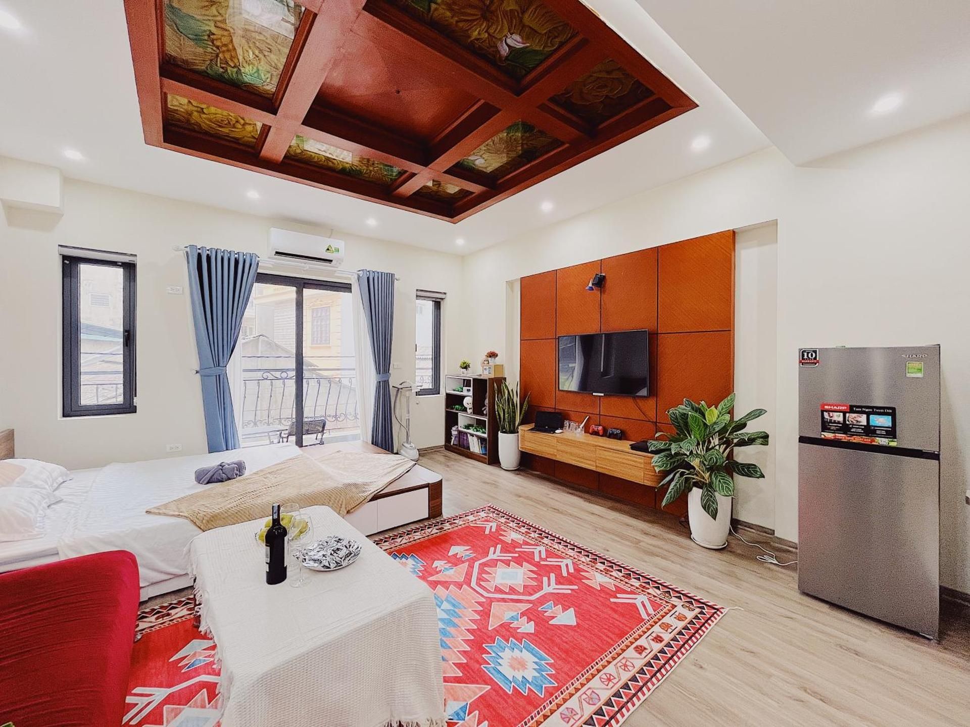 Two-Bedroom Apartment with Balcony