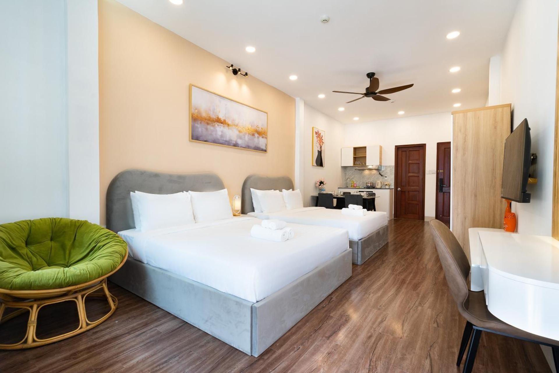 Family Room with Balcony