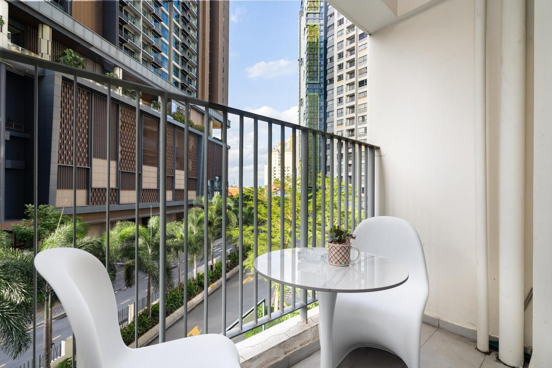 Studio with Balcony