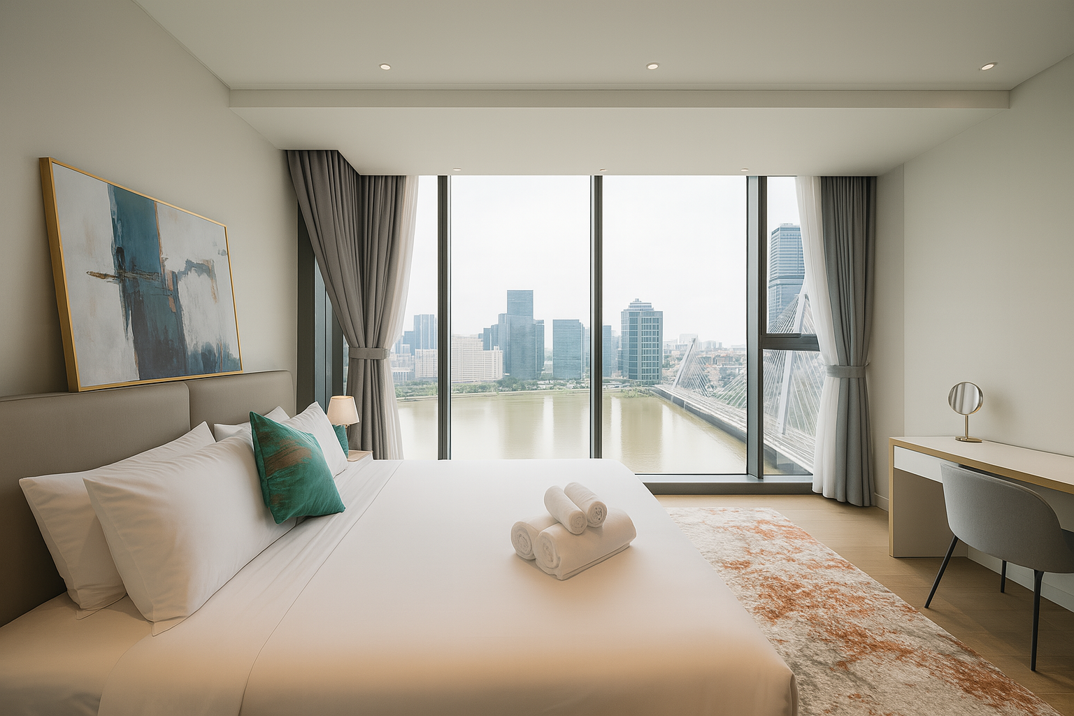 Deluxe Three Bedroom Apartment